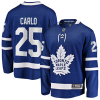 Toronto Maple Leafs Brandon Carlo Blue Home Breakaway Jersey