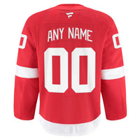 Detroit Red Wings Red Home Authentic Pro Custom Jersey