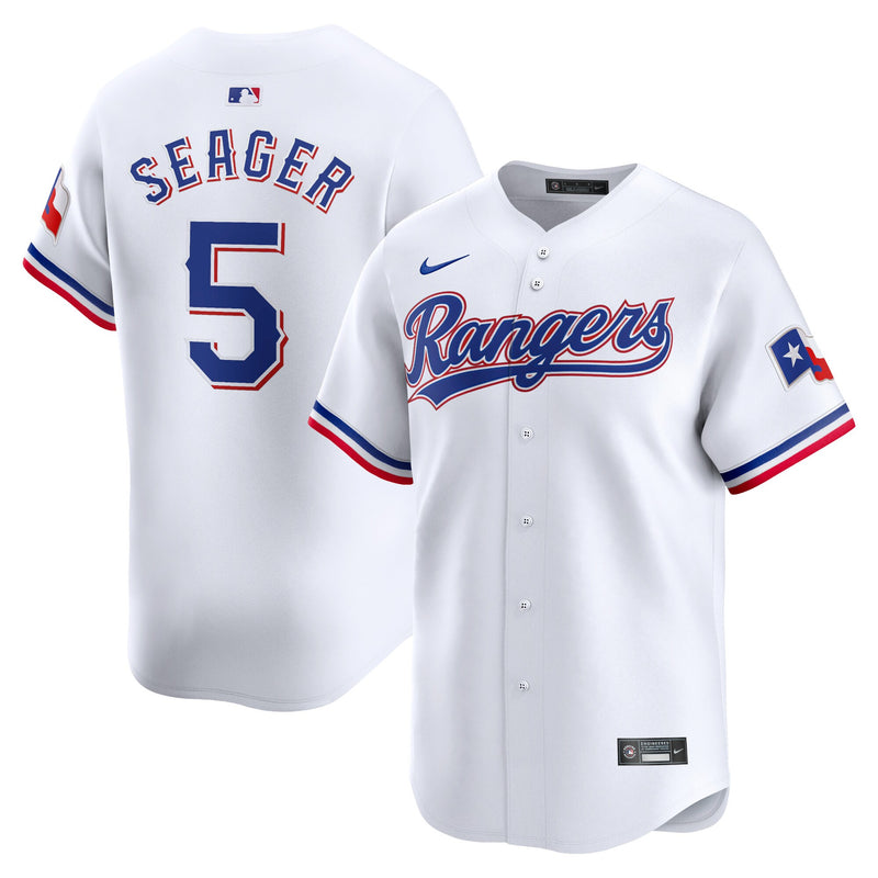 Texas Rangers Corey Seager White Home Limited Player Jersey