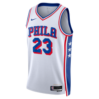 Philadelphia 76ers Association Edition Swingman Jersey - White - Lebron James
