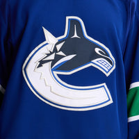 Vancouver Canucks Blue Home Authentic Pro Jersey
