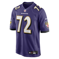 Baltimore Ravens Andrew Vorhees Purple Team Game Jersey