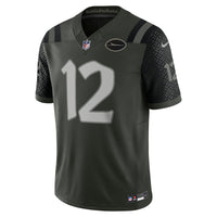 New York Jets Joe Namath Gotham Green 2025 Rivalries Collection Stitched Limited Jersey