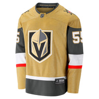 Vegas Golden Knights Keegan Kolesar Gold Home Breakaway Jersey