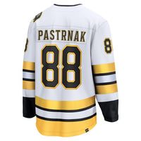 Boston Bruins David Pastrnak White Away Breakaway Player Jersey