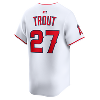 Los Angeles Angels Mike Trout White Home Limited Player Jersey