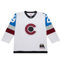 Colorado Avalanche Nathan MacKinnon White 2016-17 Power Play Jersey