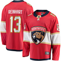 Florida Panthers Sam Reinhart Red Breakaway Player Jersey