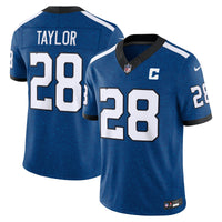 Indianapolis Colts Jonathan Taylor Royal Alternate Indiana Nights Vapor F.U.S.E. Stitched Limited Jersey