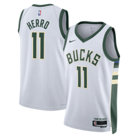 Milwaukee Bucks Association Edition Swingman Jersey - White - Tyler Herro