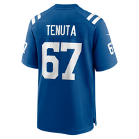 Indianapolis Colts Luke Tenuta Royal Team Game Jersey