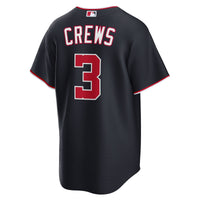 Washington Nationals Dylan Crews Navy Alternate Replica Jersey