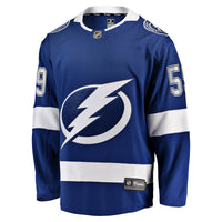 Tampa Bay Lightning Jake Guentzel Blue Home Premier Breakaway Player Jersey