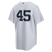 New York Yankees Gerrit Cole White Home Replica Player Name Jersey
