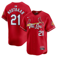 St. Louis Cardinals Lars Nootbaar Red City Connect Limited Player Jersey