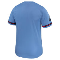 Light Blue Gonzaga Bulldogs Replica Baseball Jersey