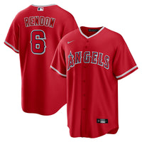 Los Angeles Angels Anthony Rendon Red Alternate Replica Player Name Jersey