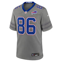 Buffalo Bills Dalton Kincaid Gray Nickel City Game Jersey