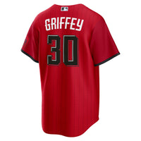 Cincinnati Reds Ken Griffey Jr. Red 2026 City Connect Stadium Jersey