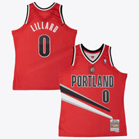 Portland Trail Blazers Damian Lillard 2012 Alternate Jersey - University Red