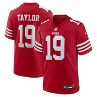 San Francisco 49ers Trent Taylor Scarlet Team Game Jersey