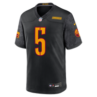 Washington Commanders Jayden Daniels Black Alternate Game Player Jersey