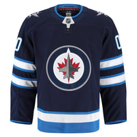 Winnipeg Jets Navy Home Authentic Pro Custom Jersey