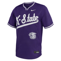 Purple Kansas State Wildcats Limited Baseball Jersey