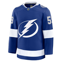 Tampa Bay Lightning Jake Guentzel Blue Home Premium Jersey
