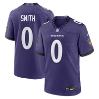 Baltimore Ravens Roquan Smith Purple Team Game Jersey
