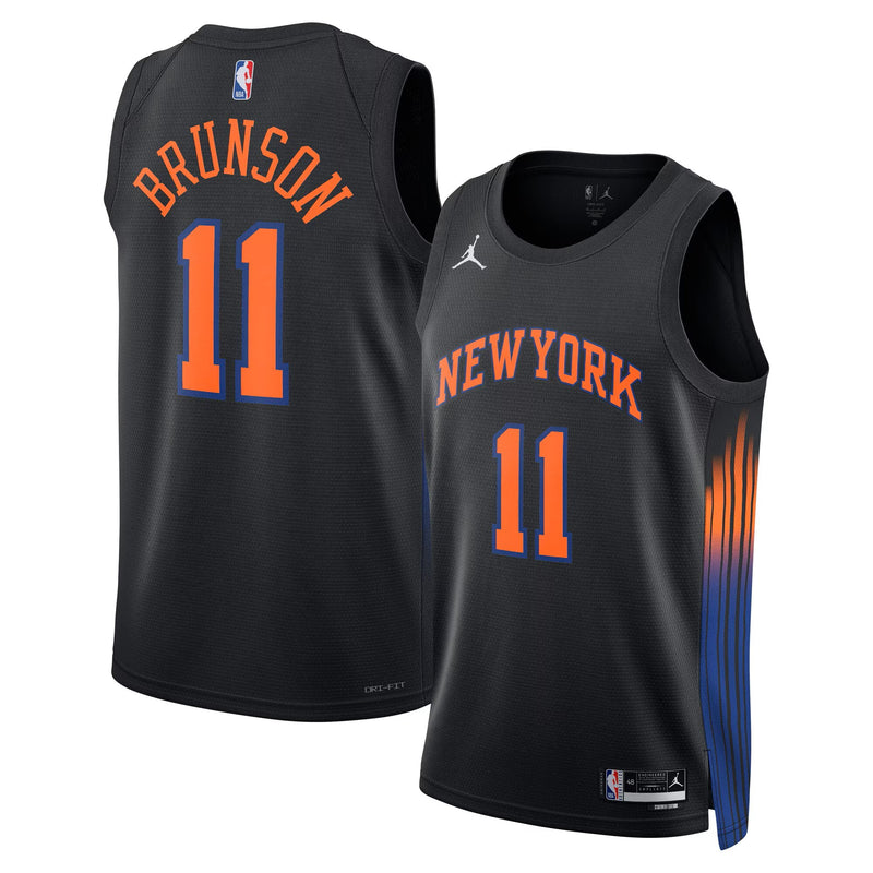 New York Knicks Jordan Statement Swingman Jersey - Brunson