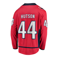 Washington Capitals Cole Hutson Red Home Breakaway Jersey
