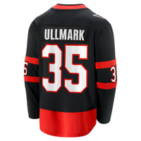 Ottawa Senators Linus Ullmark Black Home Premier Breakaway Player Jersey