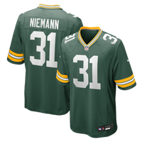 Green Bay Packers Nick Niemann Green Team Game Jersey