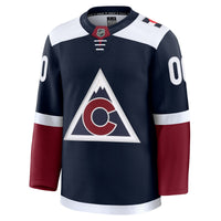 Colorado Avalanche Navy Alternate Premium Custom Jersey
