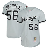 Chicago White Sox Mark Buehrle Gray 2005 Throwback Authentic Jersey