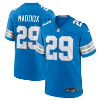 Detroit Lions Avonte Maddox Blue Team Game Jersey