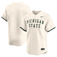 Natural Michigan State Spartans Baseball Limited Jersey