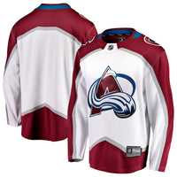 Colorado Avalanche White Away Breakaway Jersey