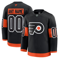 Philadelphia Flyers Black Alternate Premium Custom Jersey