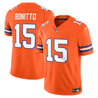 Denver Broncos Nik Bonitto Orange Alternate Mile High Collection 1977 Throwback Vapor F.U.S.E. Stitched Limited Jersey