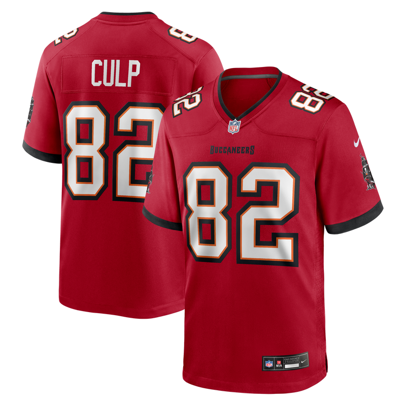 Tampa Bay Buccaneers Devin Culp Red Game Jersey