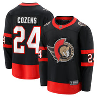 Ottawa Senators Dylan Cozens Black Home Breakaway Jersey