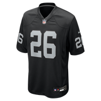 Las Vegas Raiders Darien Porter Black Team Game Jersey