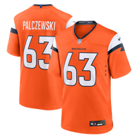 Denver Broncos Alex Palczewski Orange Team Game Jersey