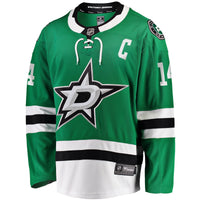 Dallas Stars Jamie Benn Kelly Green Captain Patch Home Breakaway Jersey