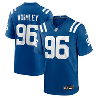 Indianapolis Colts Chris Wormley Royal Team Game Jersey