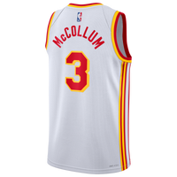 Atlanta Hawks Association Edition Swingman Jersey - White - CJ McCollum