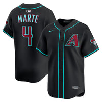 Arizona Diamondbacks Ketel Marte Black Alternate Limited Jersey