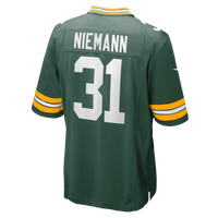Green Bay Packers Nick Niemann Green Team Game Jersey